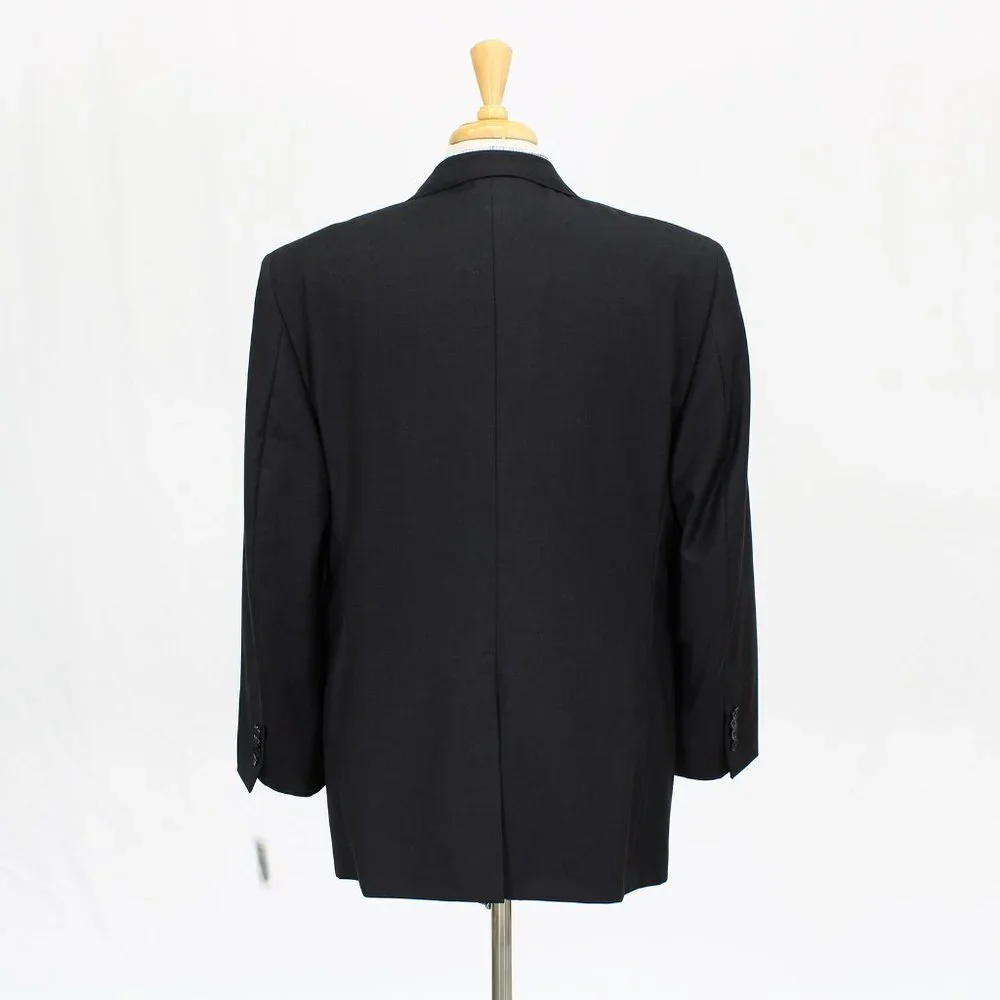 Jos. A. Bank 43R 37x28 Gray Solid Two Button Full Suit R017